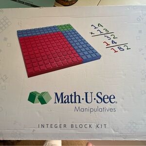 Math-U-See Integer Block Kit & Alpha DVD